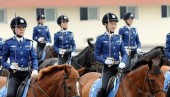 Женское подразделение конной полиции Даляня