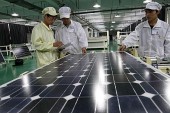 На крыше пекинского метро монтируют солнечные батареи