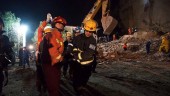 В Китае обвал горной породы частично разрушил отель