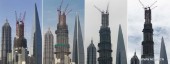 Высочайший небоскреб Китая обретает очертания