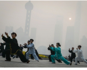 Тяжелый смог накрыл Шанхай
