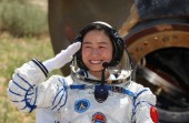 Китайские астронавты вернулись домой