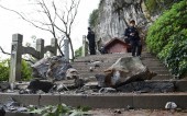 Громадные камни убили туристов в Китае