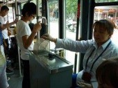 Общественный транспорт Китая ударит кирпичами по авариям