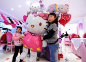 Первый ресторан на тему «Hello Kitty» открылся в Пекине