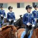 Женское подразделение конной полиции Даляня