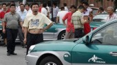 Крупная забастовка таксистов проходит в китайском городе Ханчжоу