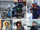 С севера Китая идет волна холода