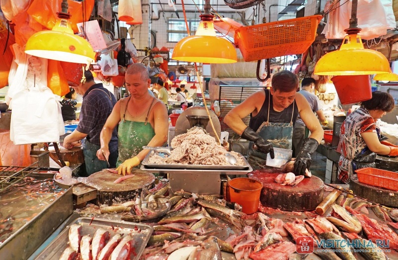 Макао. Красный рынок