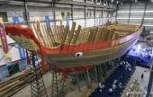 В Восточном Китае строят копию корабля сокровищ Чжен Хэ