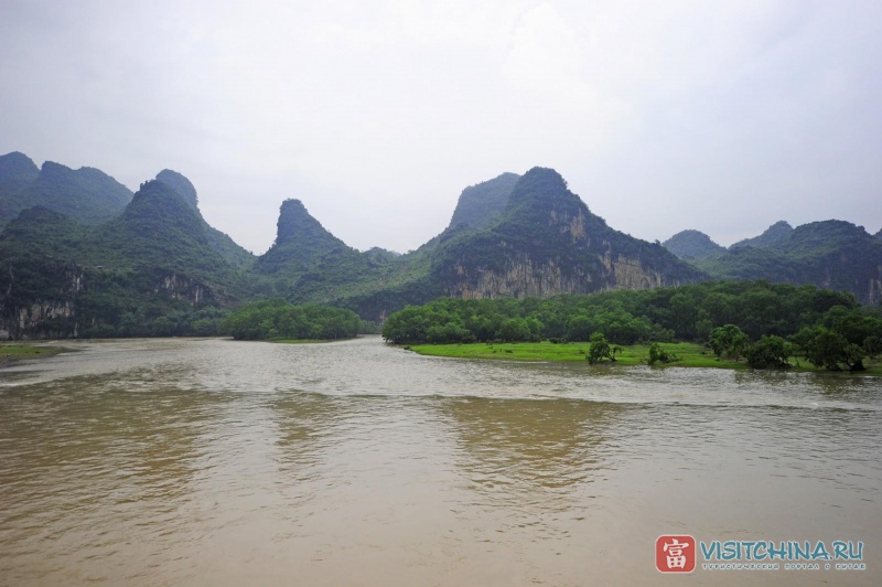 Гуйлинь-Яншо. Сплав по реке Лицзян