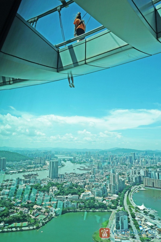 Виды с Башни Макао Macao Tower Convention