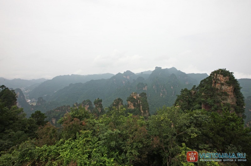 Вид на национальный парк Чжанцзяцзе
