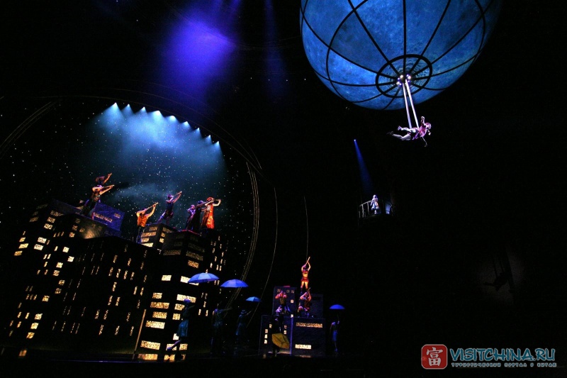 Шоу Zaia от Cirque du Soleil