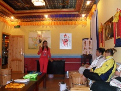 Хуньчунь. Тибетский дом.