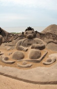 Фестиваль песчаных скульптур в Вэйхае