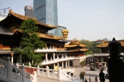 Шанхай. Храм Цзинань.