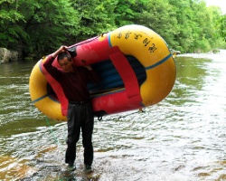 Сплав по реке Туманган.
