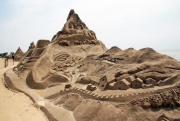 Фестиваль песчаных скульптур в Вэйхае