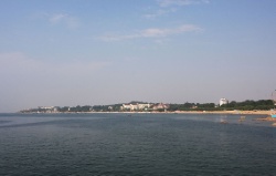 Хулудао. Остров Juhua.