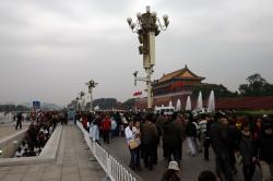 Переход на площадь от Ворот Небесного Спокойствия