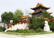 Храм Цзин на горе Людиншань. Дуньхуа.