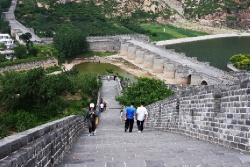 Великая стена. Участок Цзюмэнькоу. Хулудао.